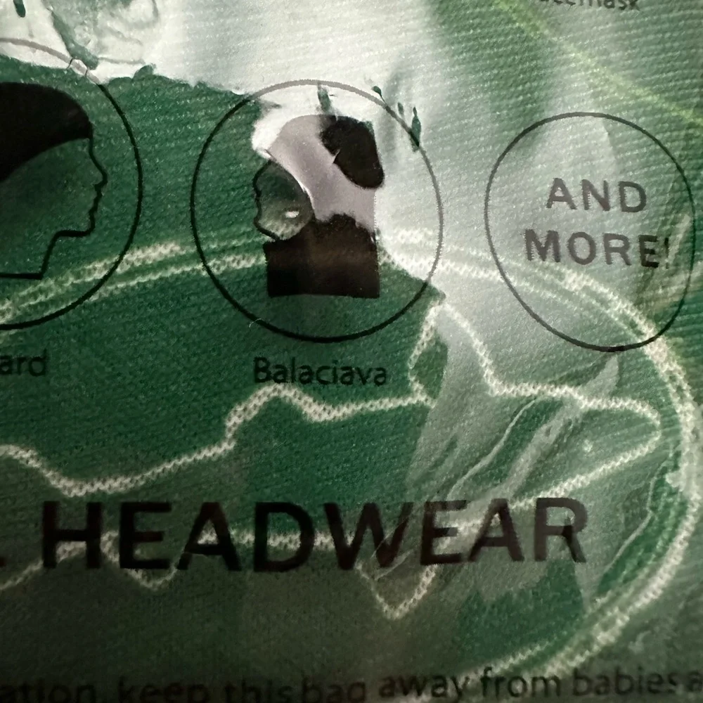 Dogfish Head The Brandana Multi Functional Headwear Wrap in Green Logo